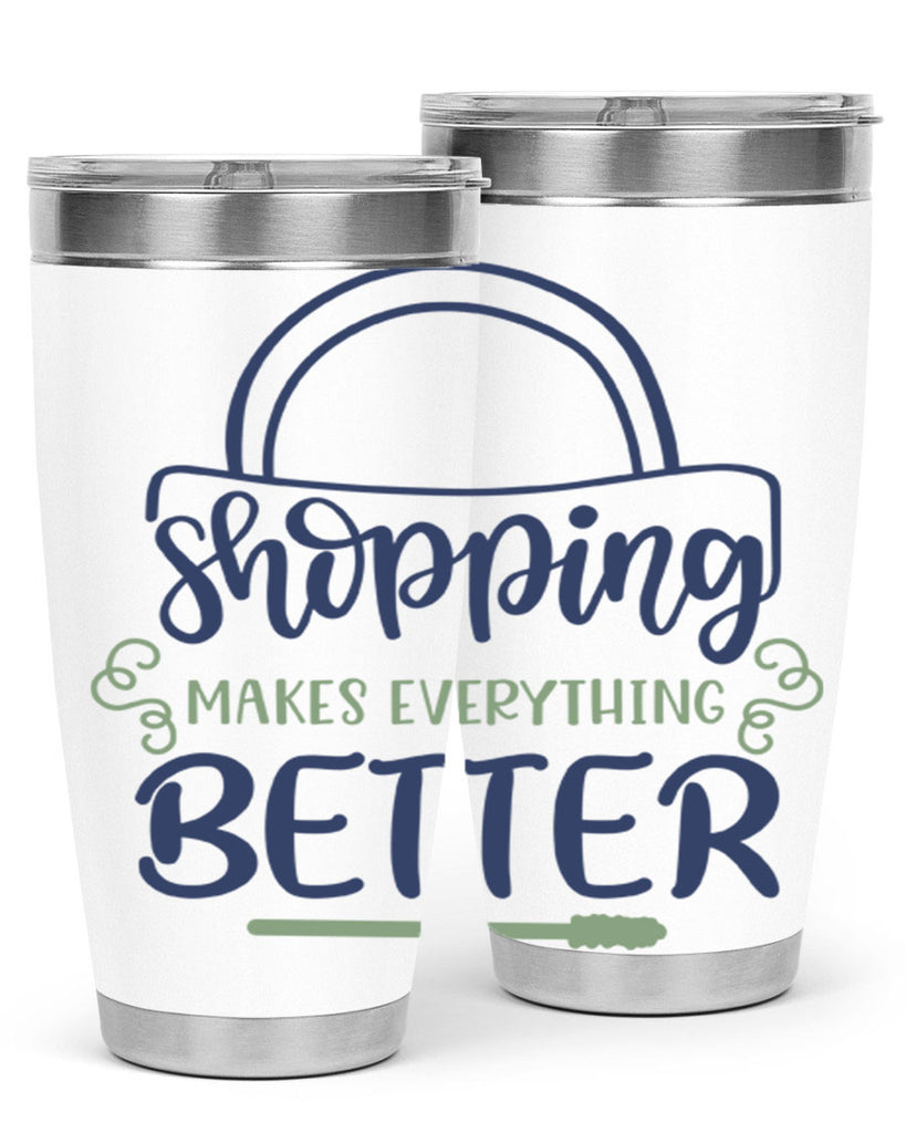 Shopping Makes Everything Better 144#- fashion- Cotton Tank