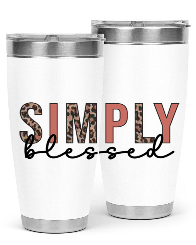 Simply blessed 575#- fall- Tumbler
