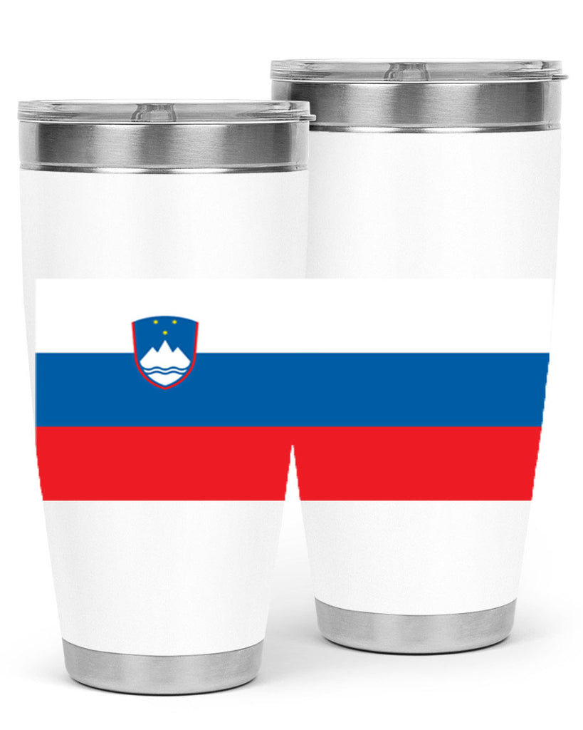 Slovenia 39#- world flags- Tumbler