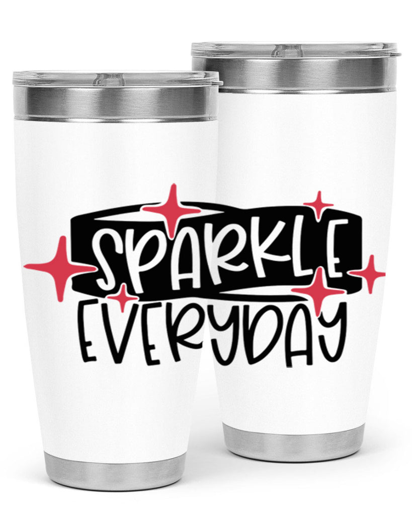 Sparkle Everyday Style 20#- make up- Tumbler