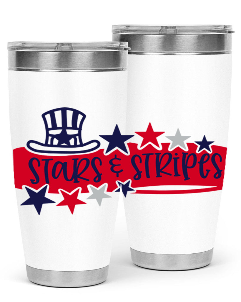 Stars Stripes Style 175#- Fourt Of July- Tumbler