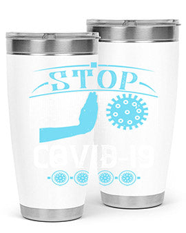 Stop covid Style 22#- corona virus- Tumbler