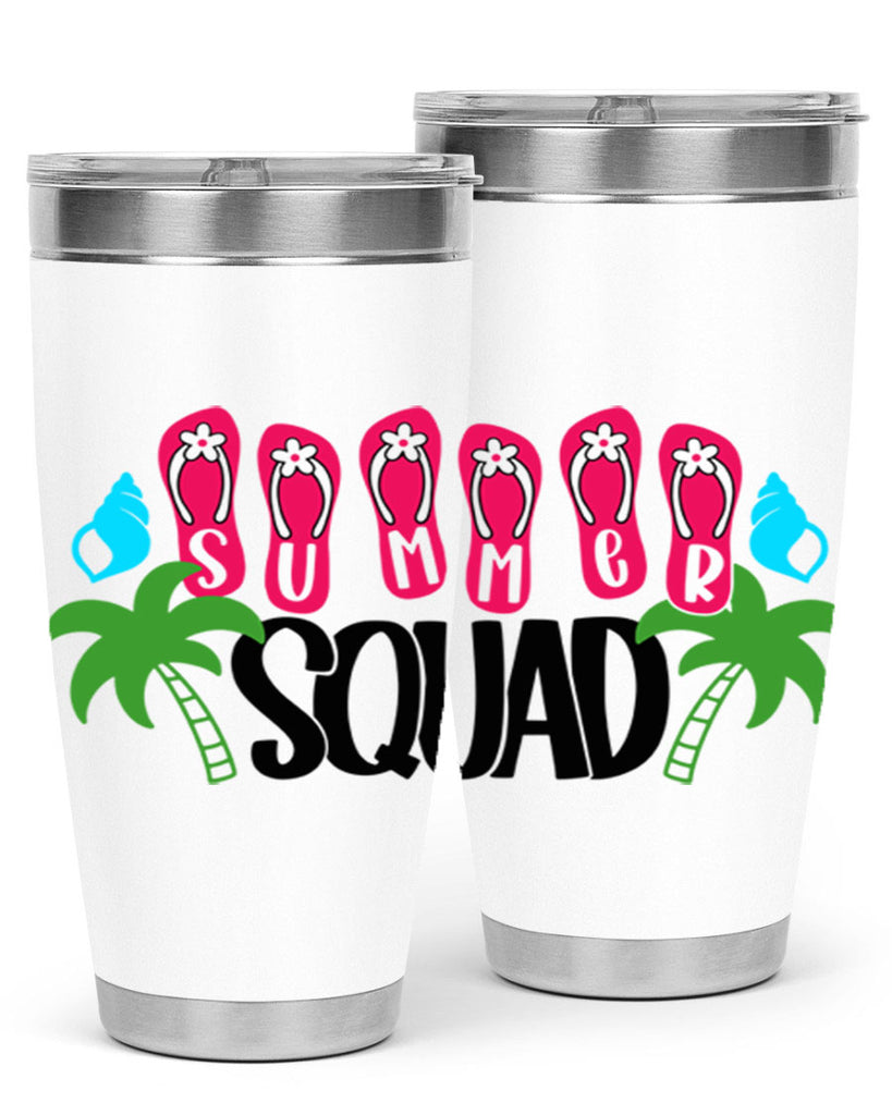 Summer Squad Style 22#- summer- Tumbler