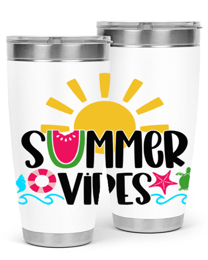 Summer Vibes Style 19#- summer- Tumbler
