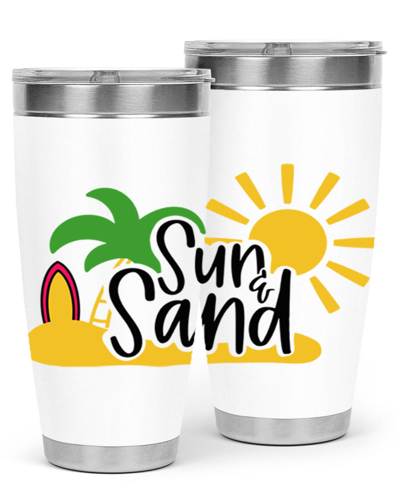 Sun Sand Style 17#- summer- Tumbler