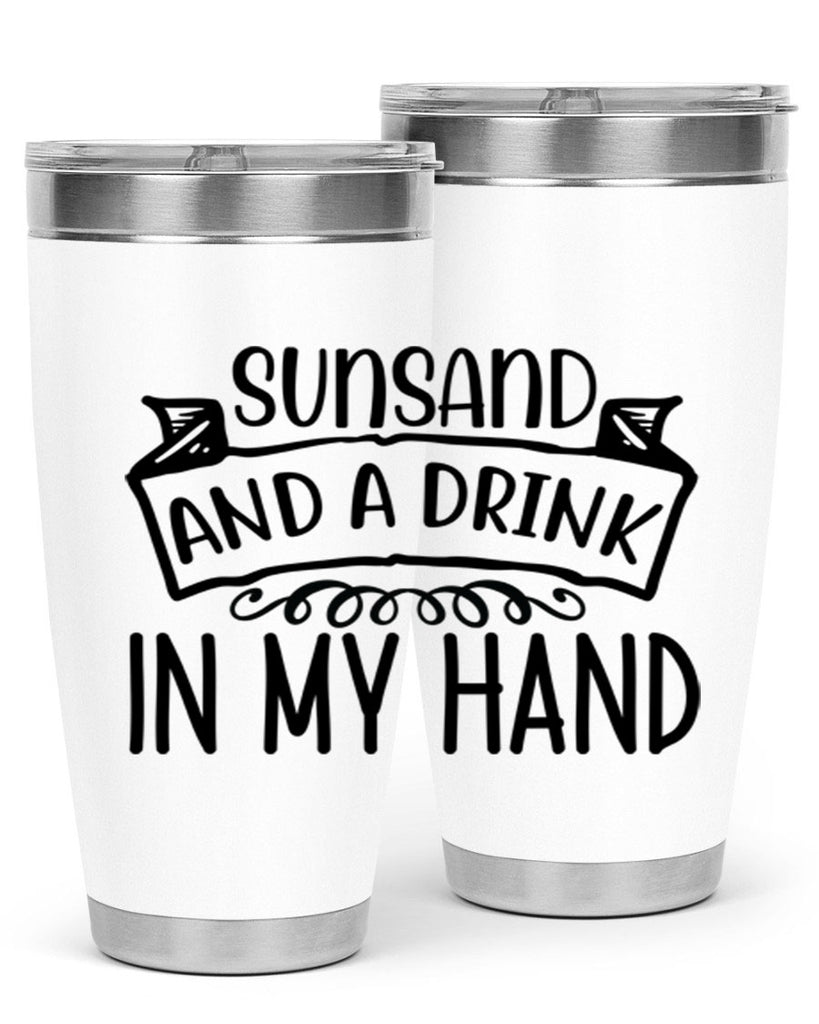 Sunsandandadrinkin 483#- zodiac- Tumbler