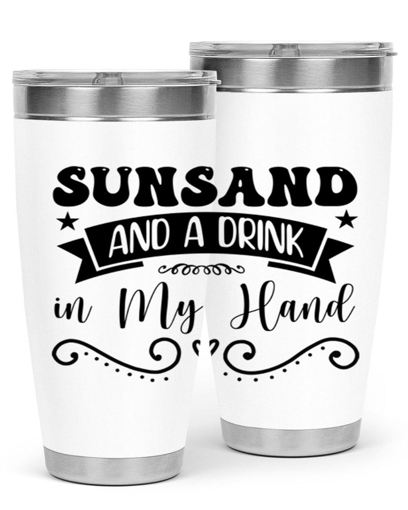Sunsandandadrinkin 484#- zodiac- Tumbler