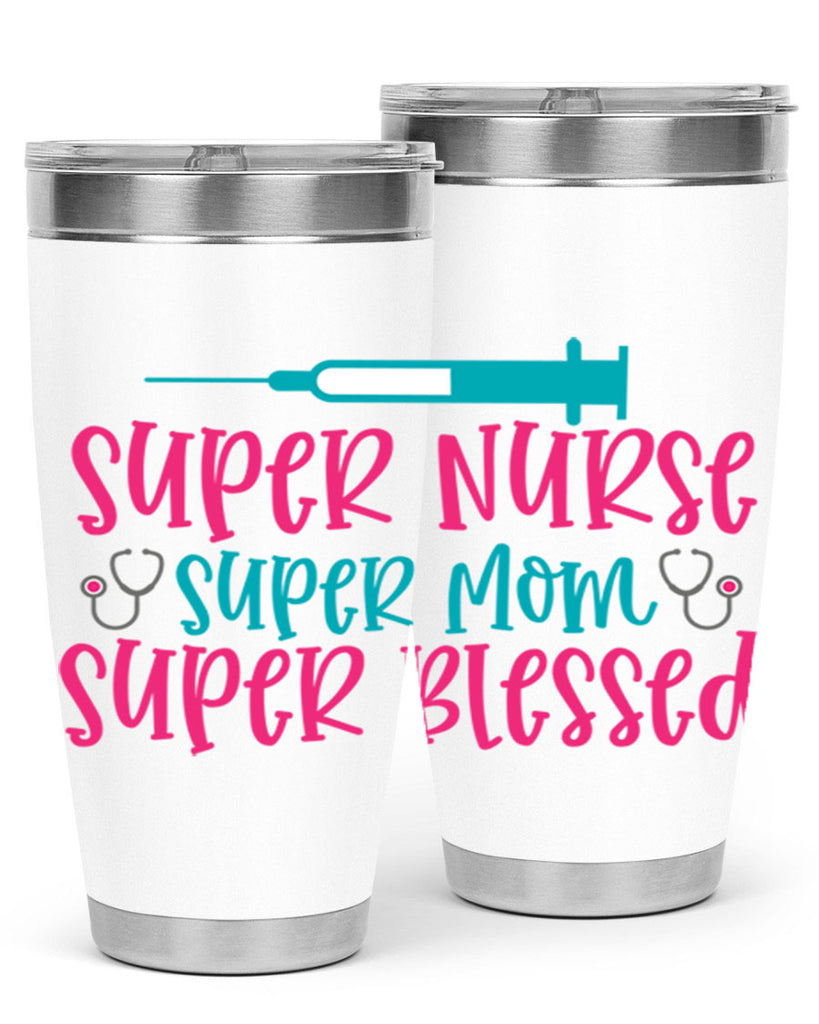 Super Nurse Super Mom Style Style 24#- nurse- tumbler