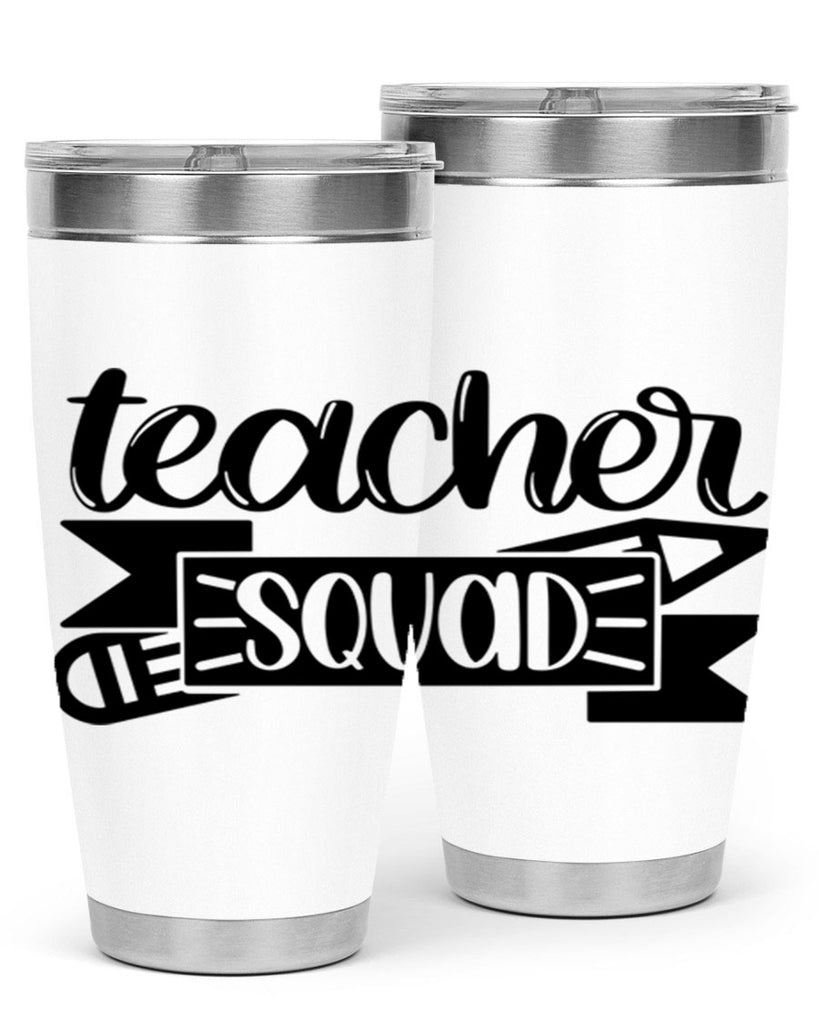 Teacher Squad Style 48#- teacher- tumbler