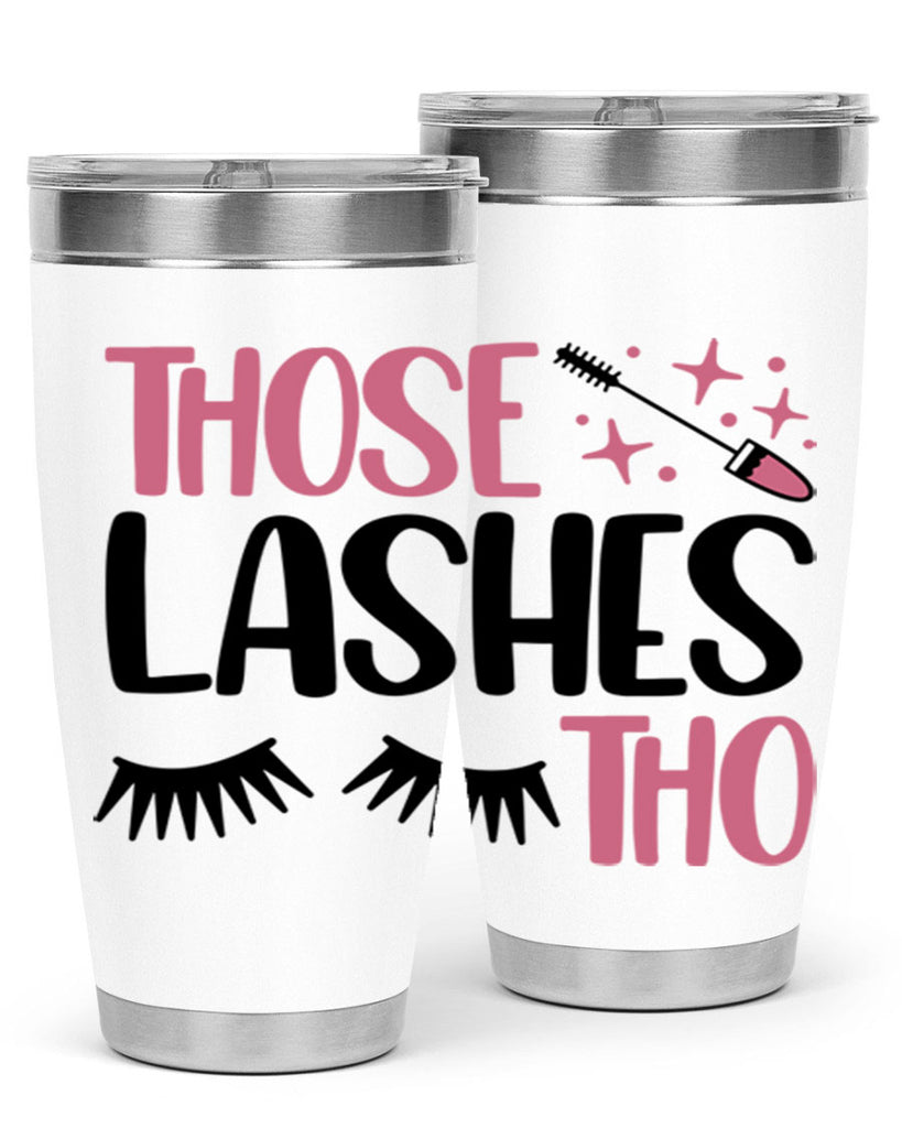 Those Lashes Tho Style 11#- make up- Tumbler