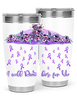 Umbrella Remember AlzheimerS Awareness 218#- alzheimers- Tumbler