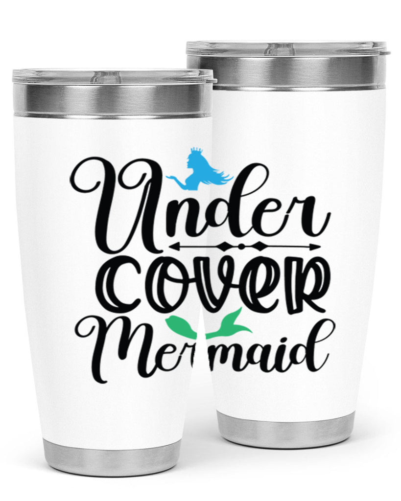 Under Cover Mermaid 651#- mermaid- Tumbler