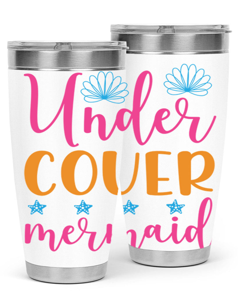 Under Cover Mermaid Design 653#- mermaid- Tumbler