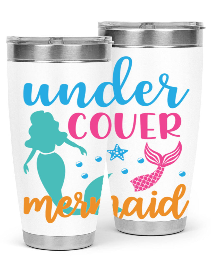 Under Cover Mermaid Design 654#- mermaid- Tumbler