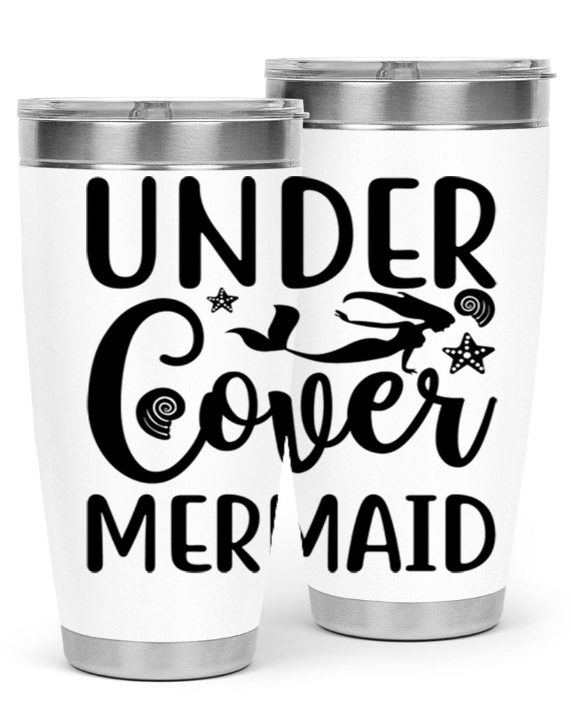 Under cover mermaid design 655#- mermaid- Tumbler