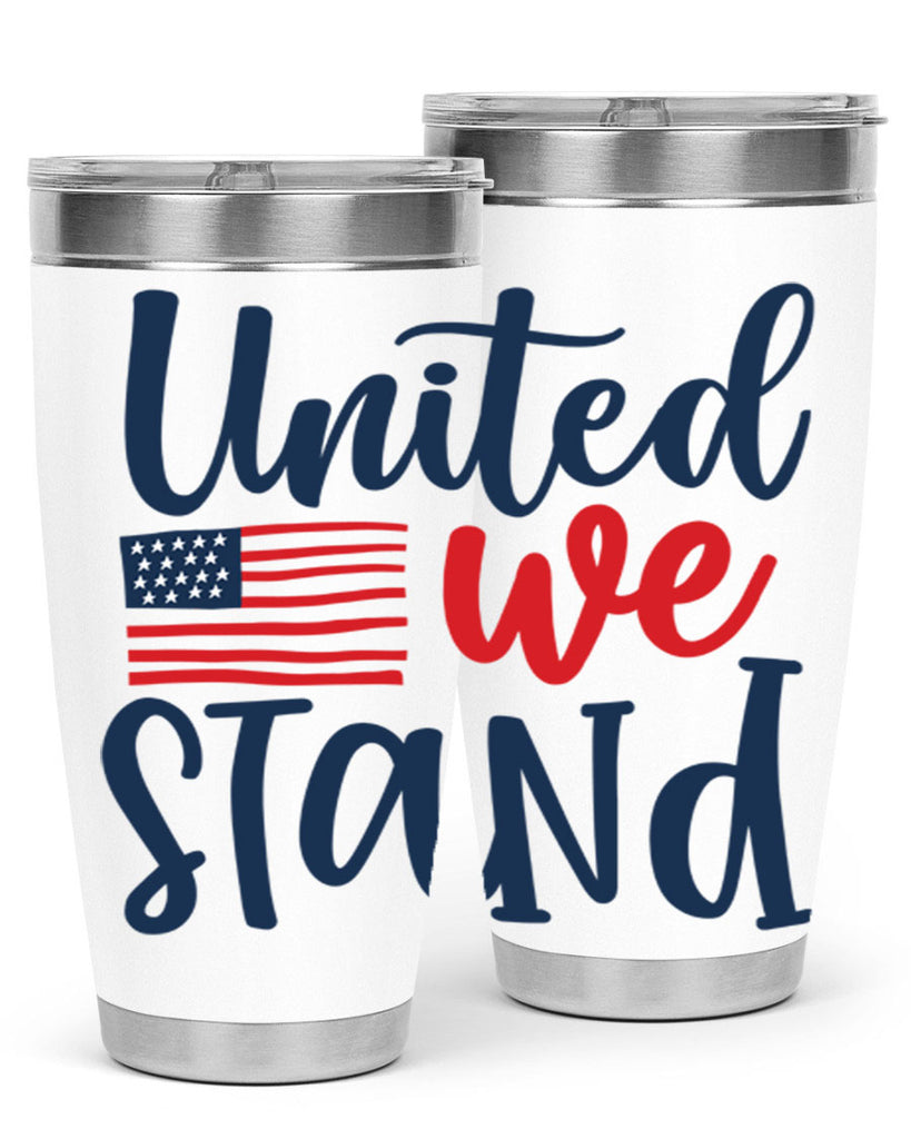 United we stand Style 9#- Fourt Of July- Tumbler