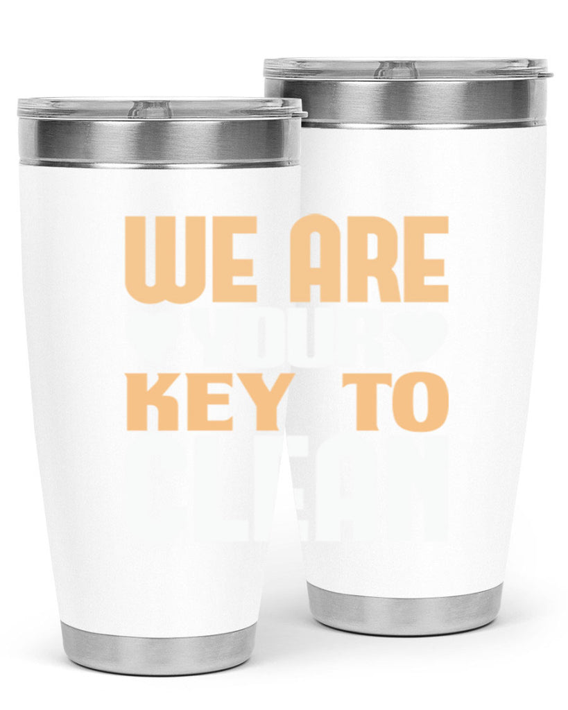 We are your key to clean Style 12#- cleaner- tumbler