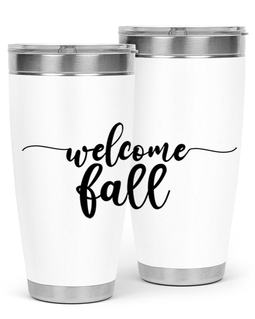 Welcome Fall 630#- fall- Tumbler