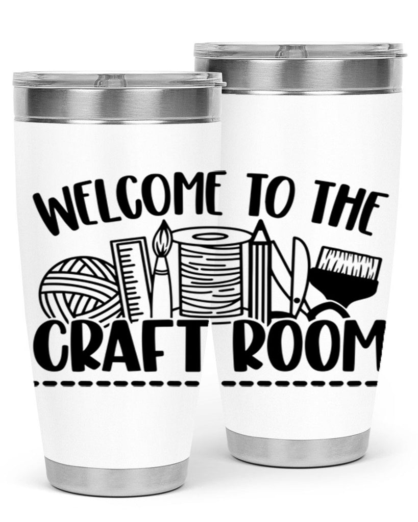 Welcome To the Craft Room 1#- crafting- Tumbler