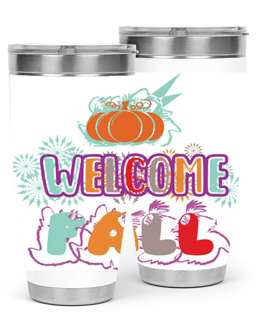 WelcomeFalldesign 638#- fall- Tumbler