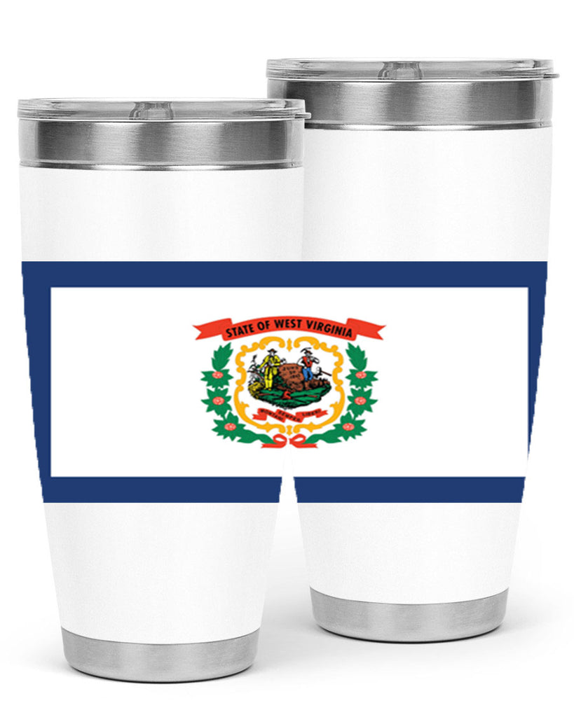 West Virginia 3#- stateflags- Tumbler
