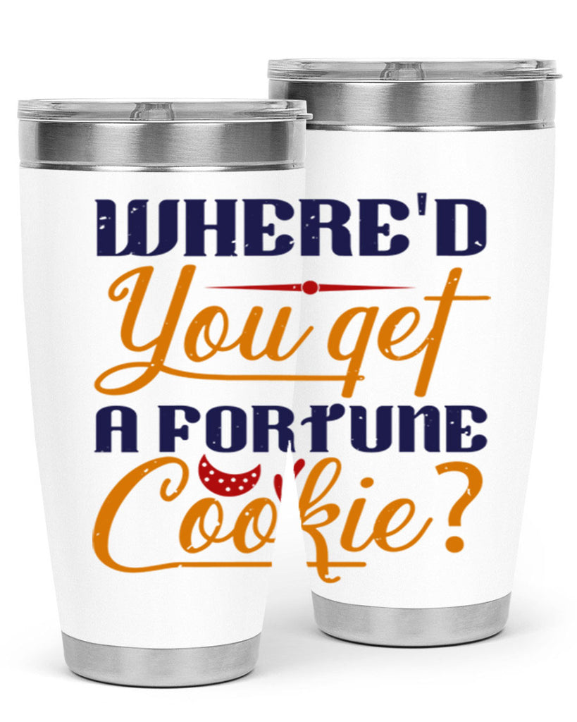 Whered you get that from a fortune cookie 14#- chess- Tumbler