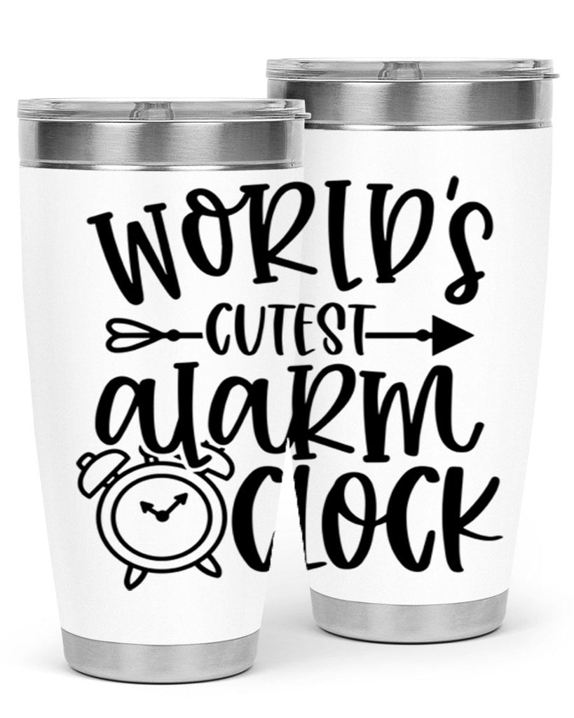 Worlds Cutest Alarm Clock Style 14#- baby- tumbler