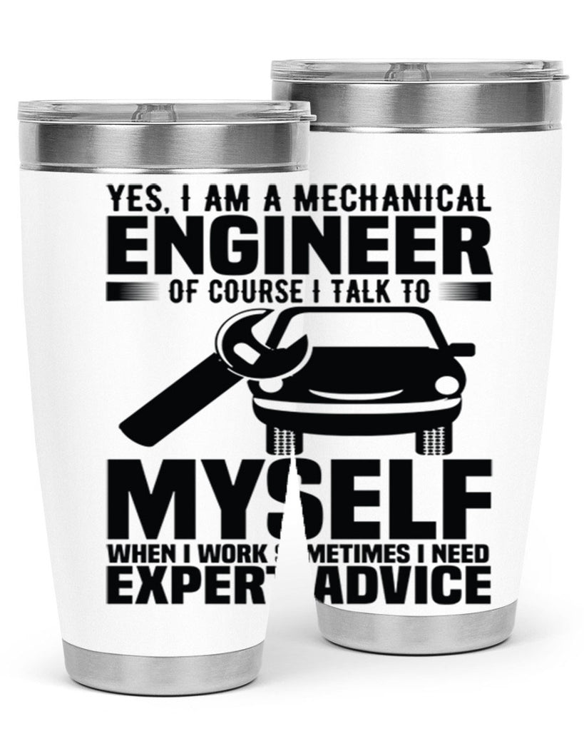 Yes I Am A Mechanical Style 1#- engineer- tumbler