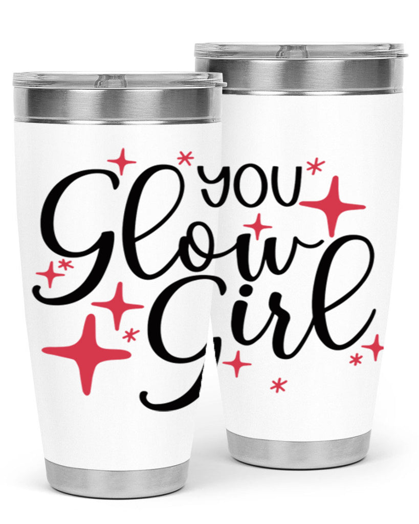 Yo Glow Girl Style 6#- make up- Tumbler