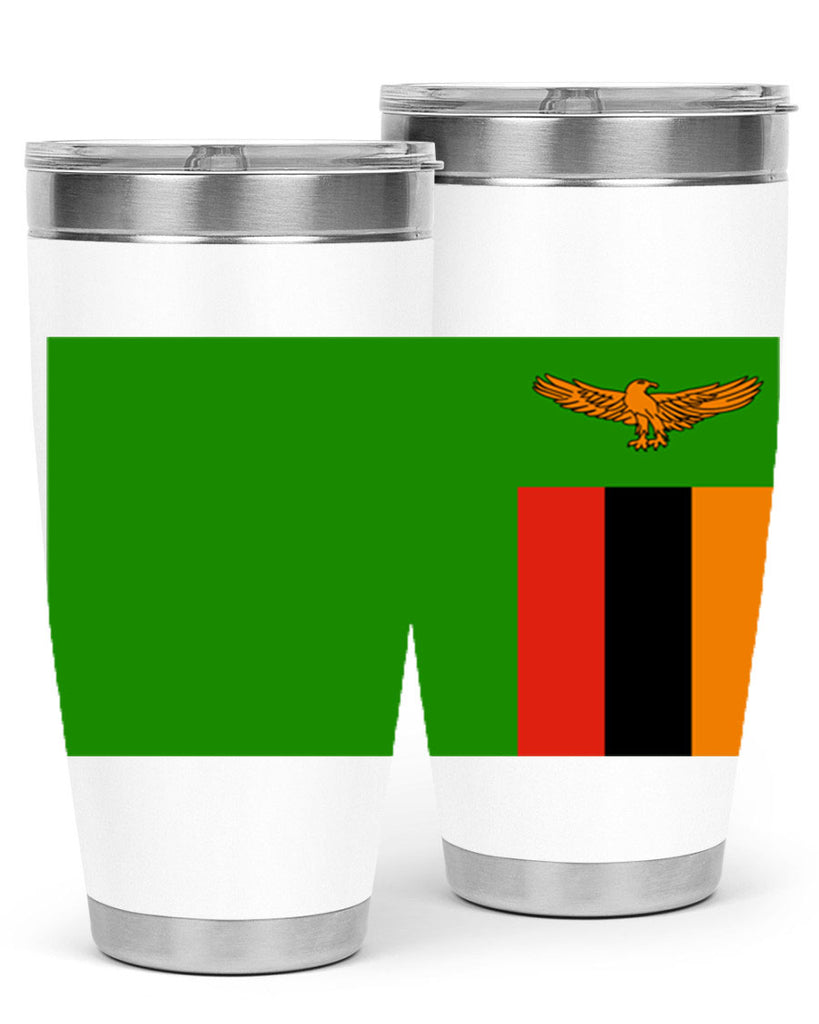 Zambia 2#- world flags- Tumbler