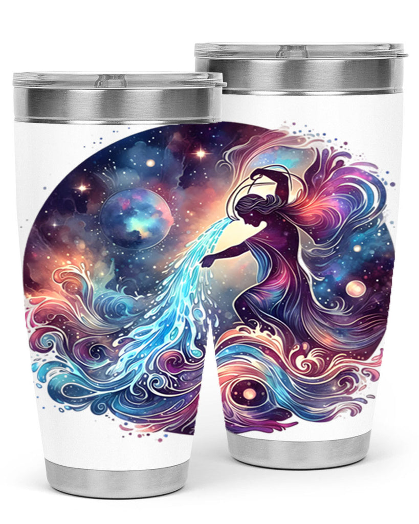 aquarius 79#- zodiac- Tumbler