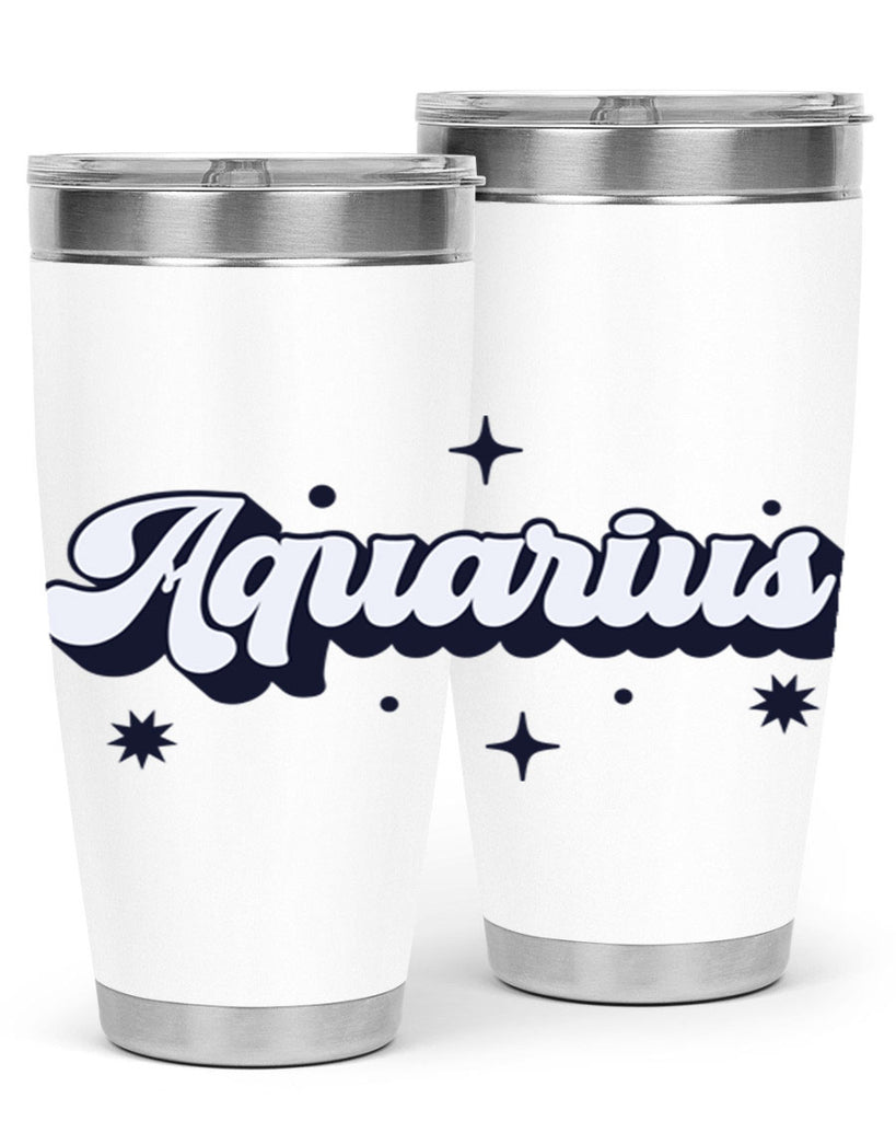 aquarius 82#- zodiac- Tumbler