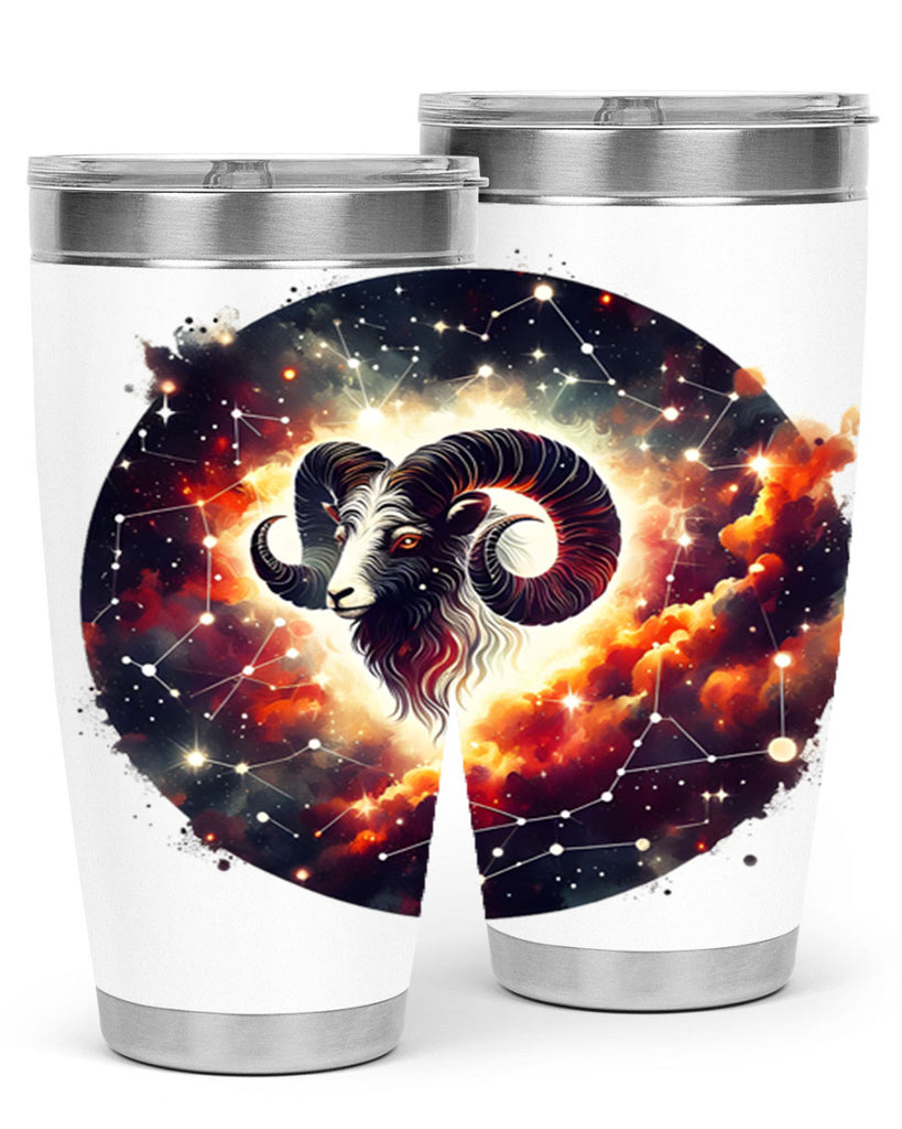 aries 126#- zodiac- Tumbler