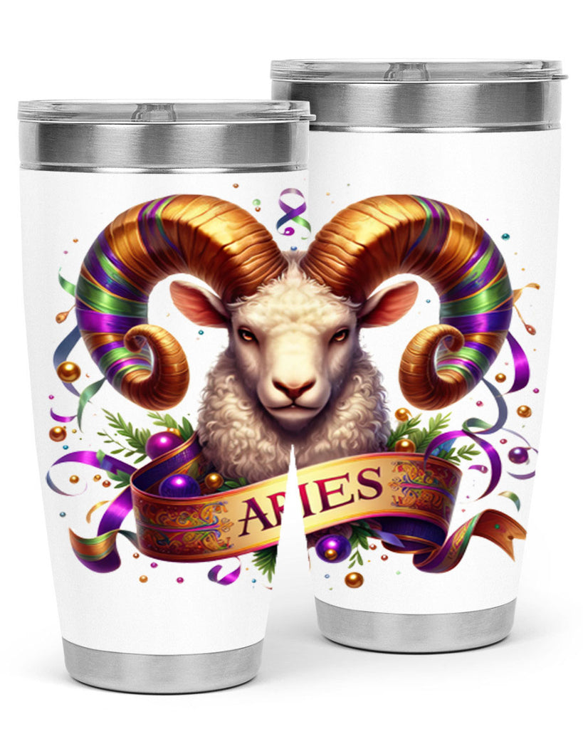aries 136#- zodiac- Tumbler