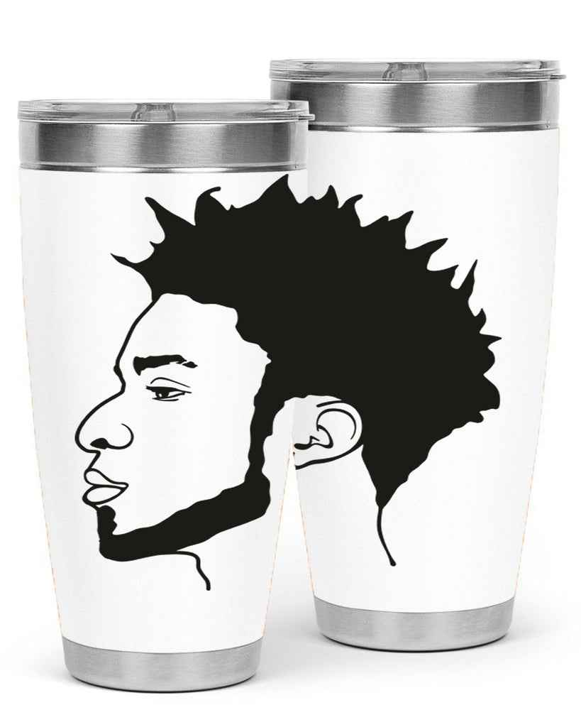 beardman 43#- black men - boys- tumbler
