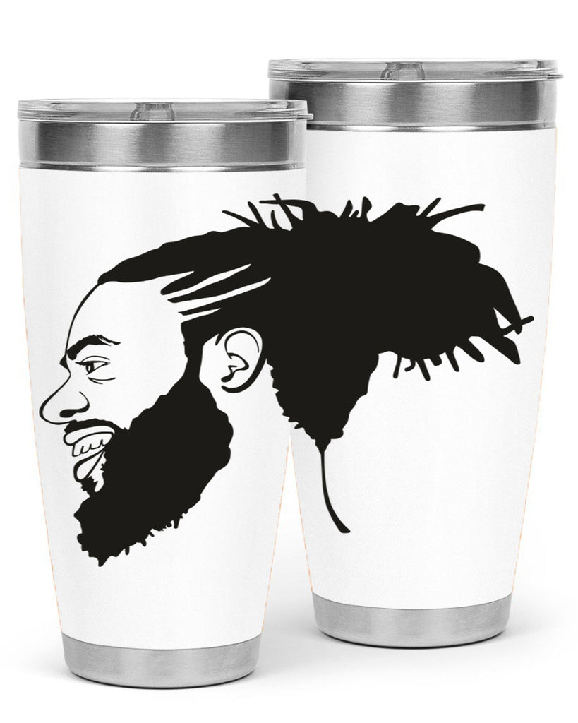 beardman 45#- black men - boys- tumbler
