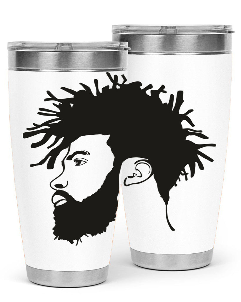 beardman 46#- black men - boys- tumbler