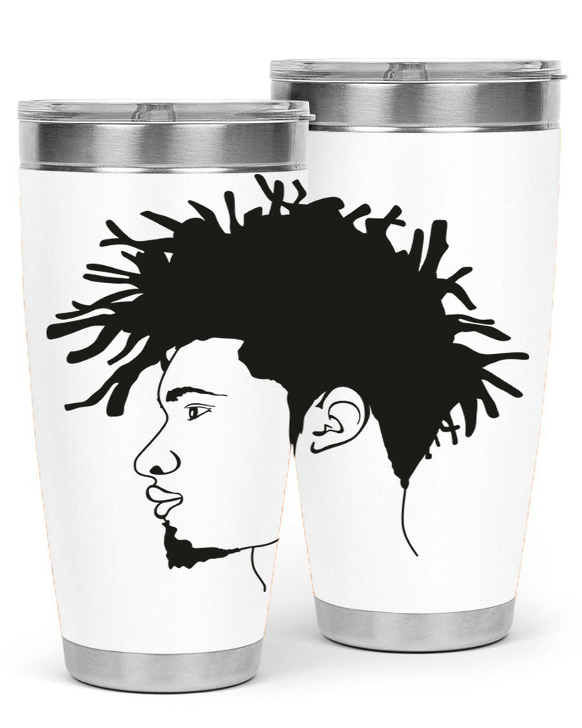 beardman 51#- black men - boys- tumbler