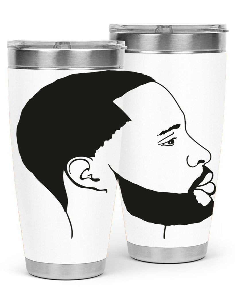 beardman 54#- black men - boys- tumbler