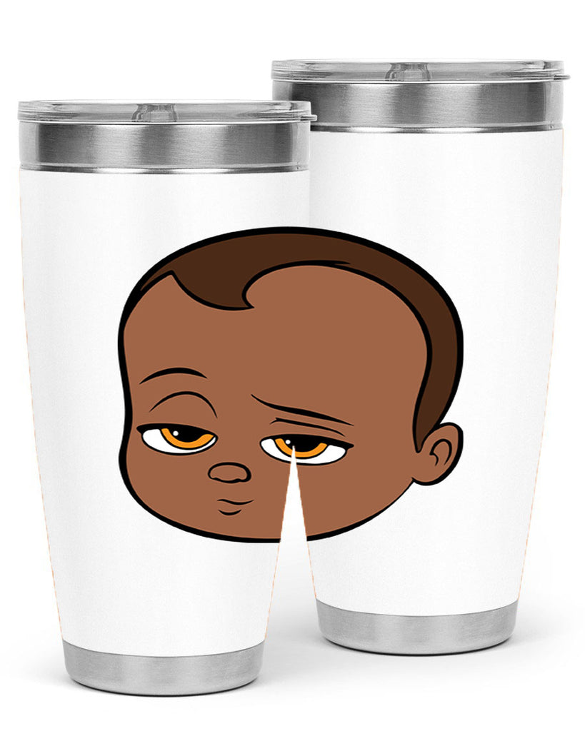 black boy 22#- black men - boys- tumbler