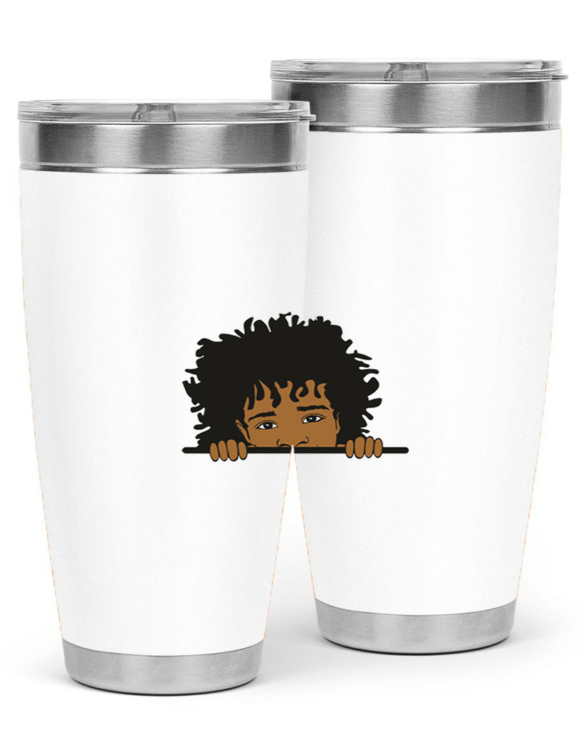 black boy 4#- black men - boys- tumbler