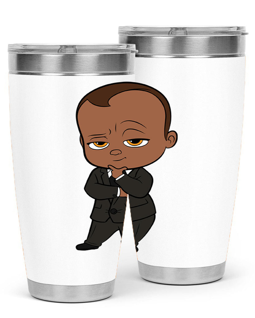 black boy 8#- black men - boys- tumbler