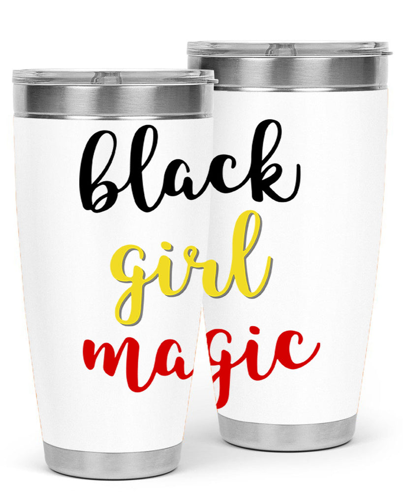 black girl magic color 246#- black words phrases- Cotton Tank