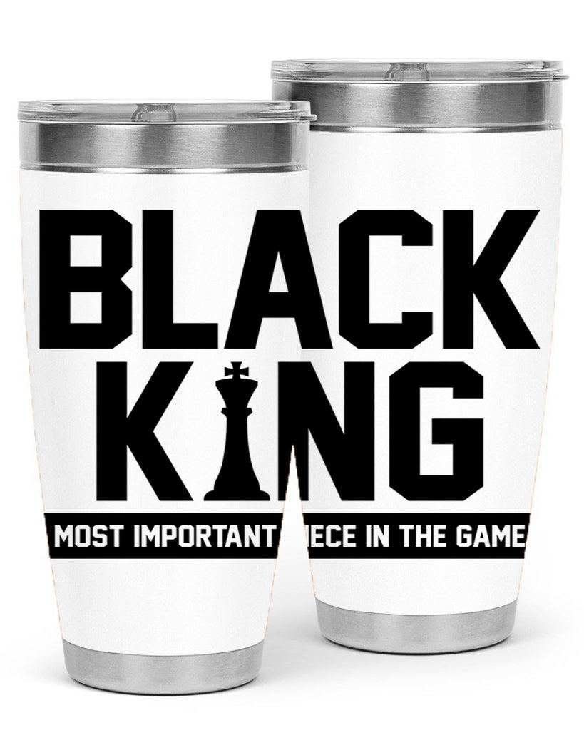 black king 199#- black words phrases- Cotton Tank