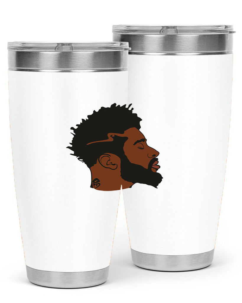 black man 30#- black men - boys- tumbler