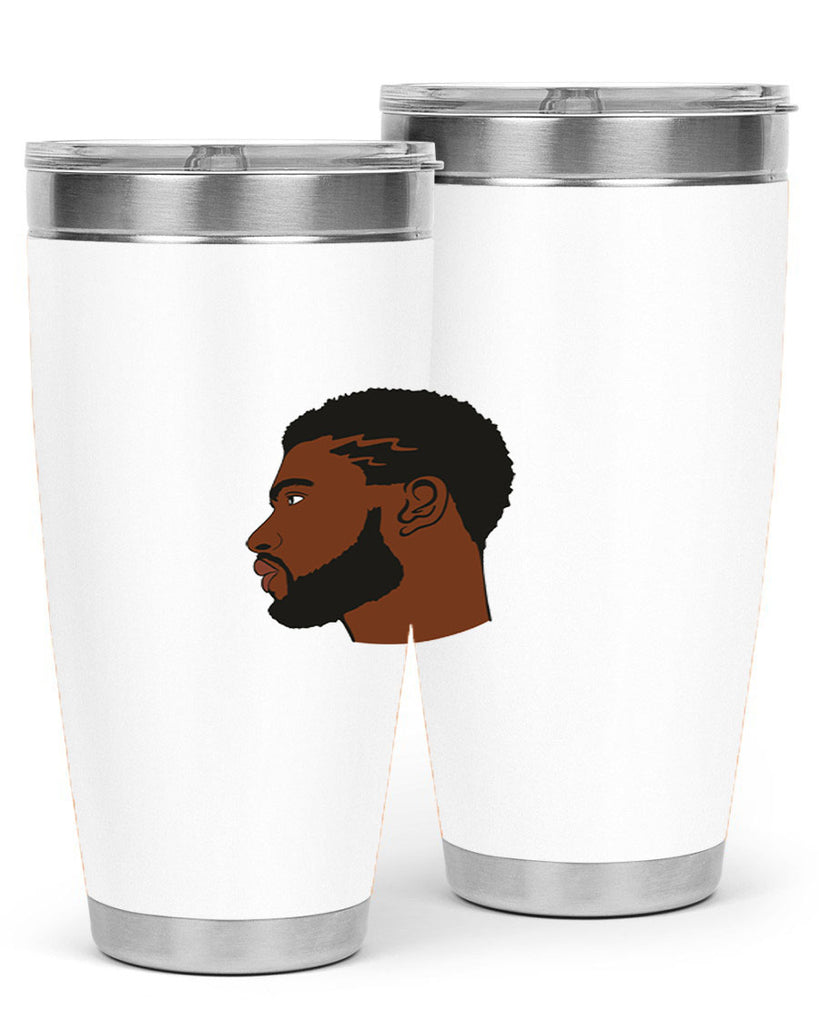 black man 40#- black men - boys- tumbler