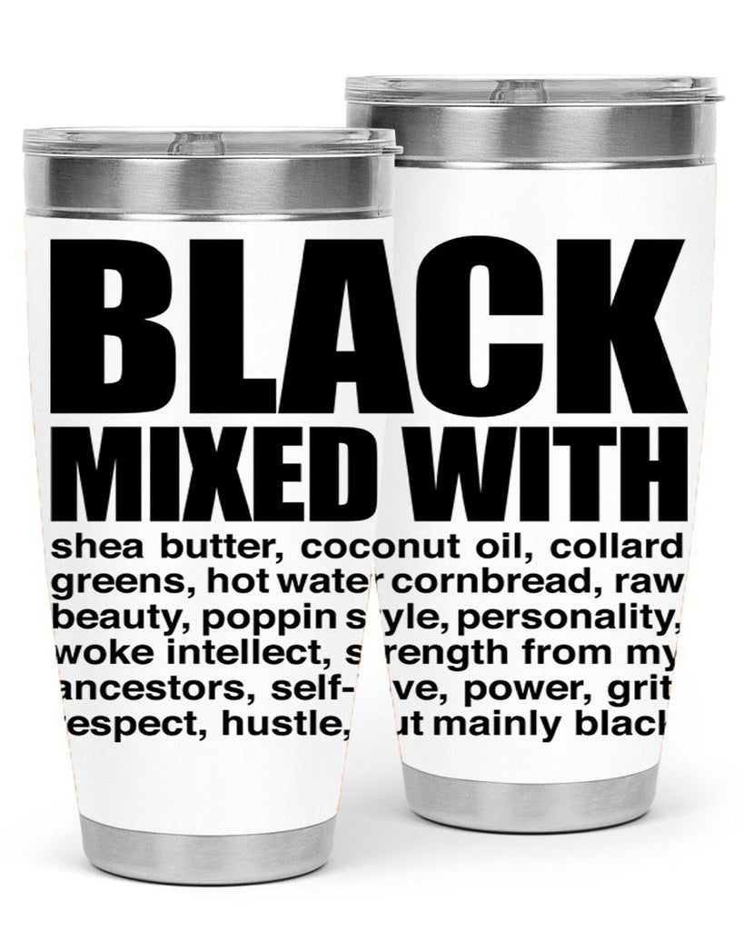 black mixed with 227#- black words phrases- Cotton Tank