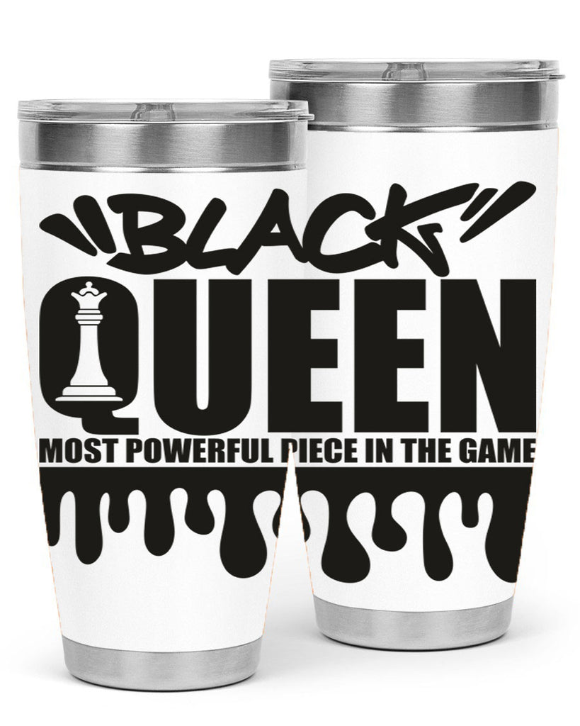 black queen 213#- black words phrases- Cotton Tank