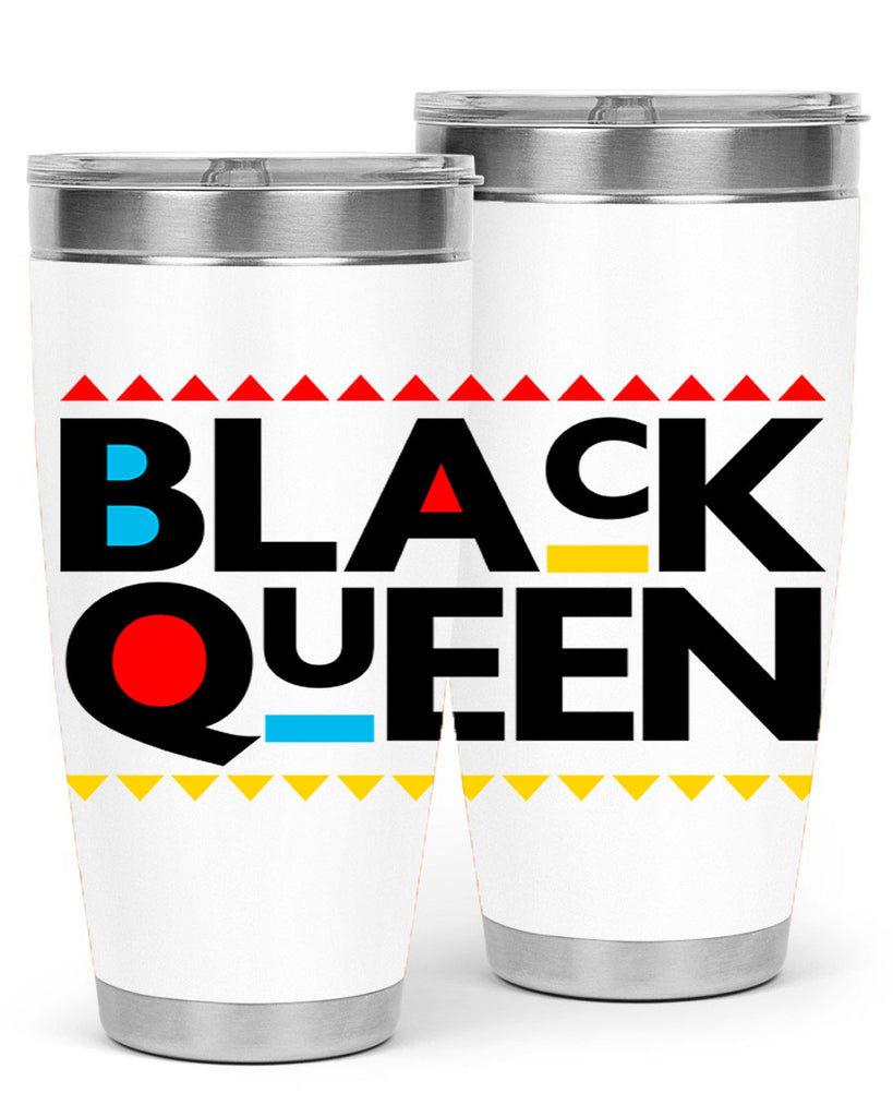 black queen 222#- black words phrases- Cotton Tank