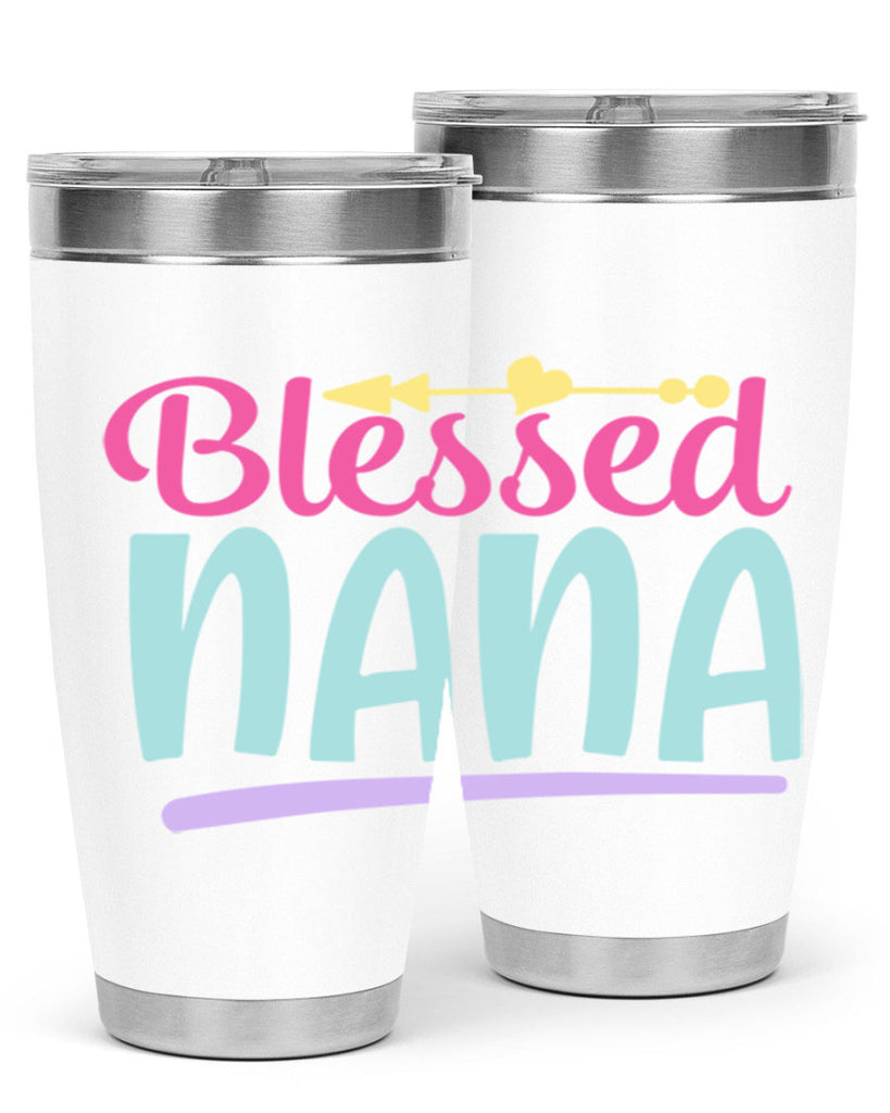 blessed nana 60#- grandma - nana- Tumbler